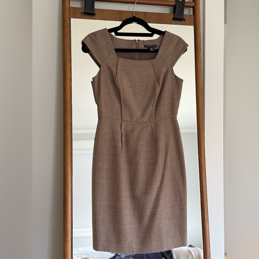 Banana Republic Brown Midi Dress